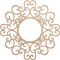 Ekena Millwork Reims Wood Fretwork Pierced Ceiling Medallion, Alder, 20"OD x 7 5/8"ID x 3/8"T CMWP20X20X0375REAL - alternate 1